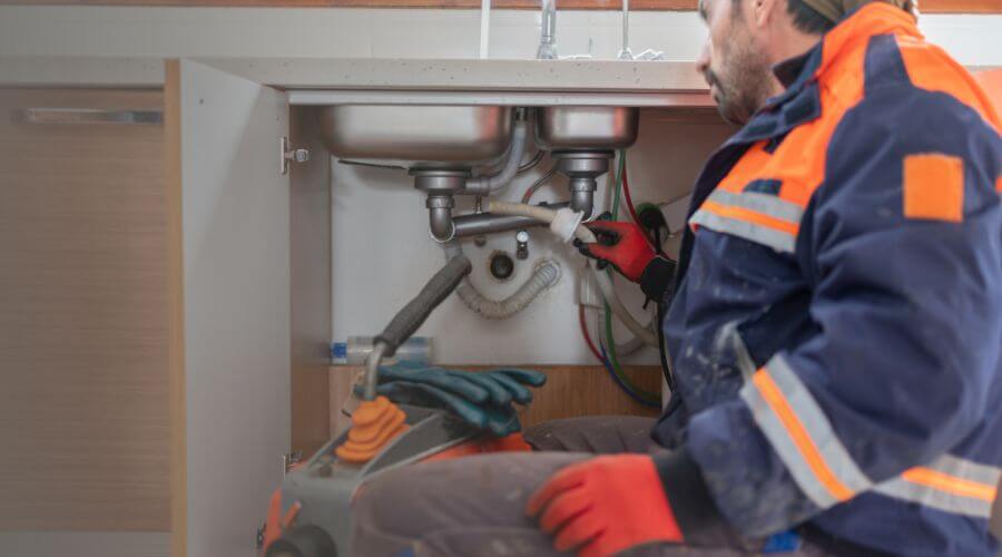 Residential Slab Leak Plumbing in Breckenridge, MI